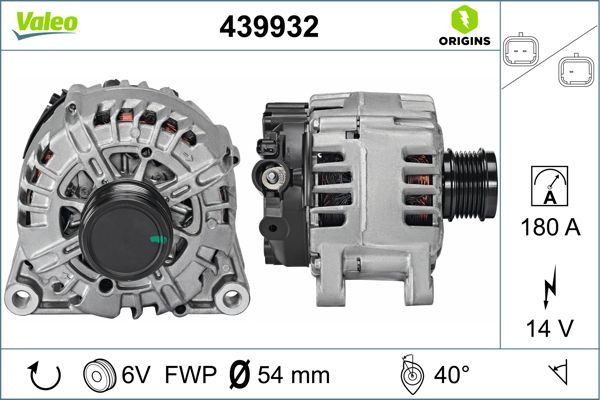Alternator VALEO 439932