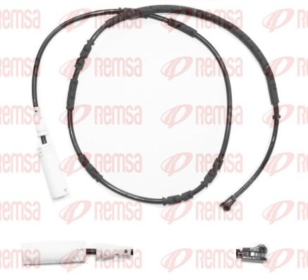 Styk ostrzegawczy, zużycie okładzin hamulcowych REMSA 001129