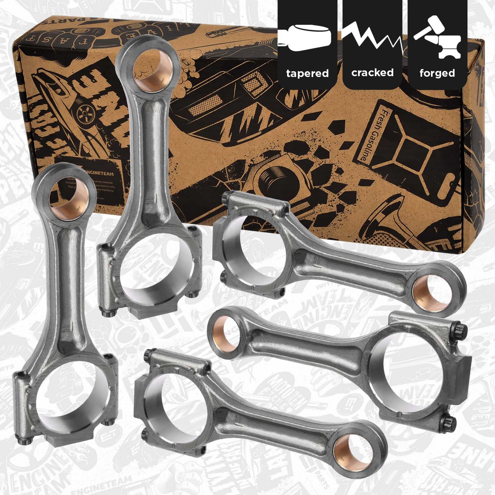Set biele ET ENGINETEAM boxET – service kit OM0030VR1