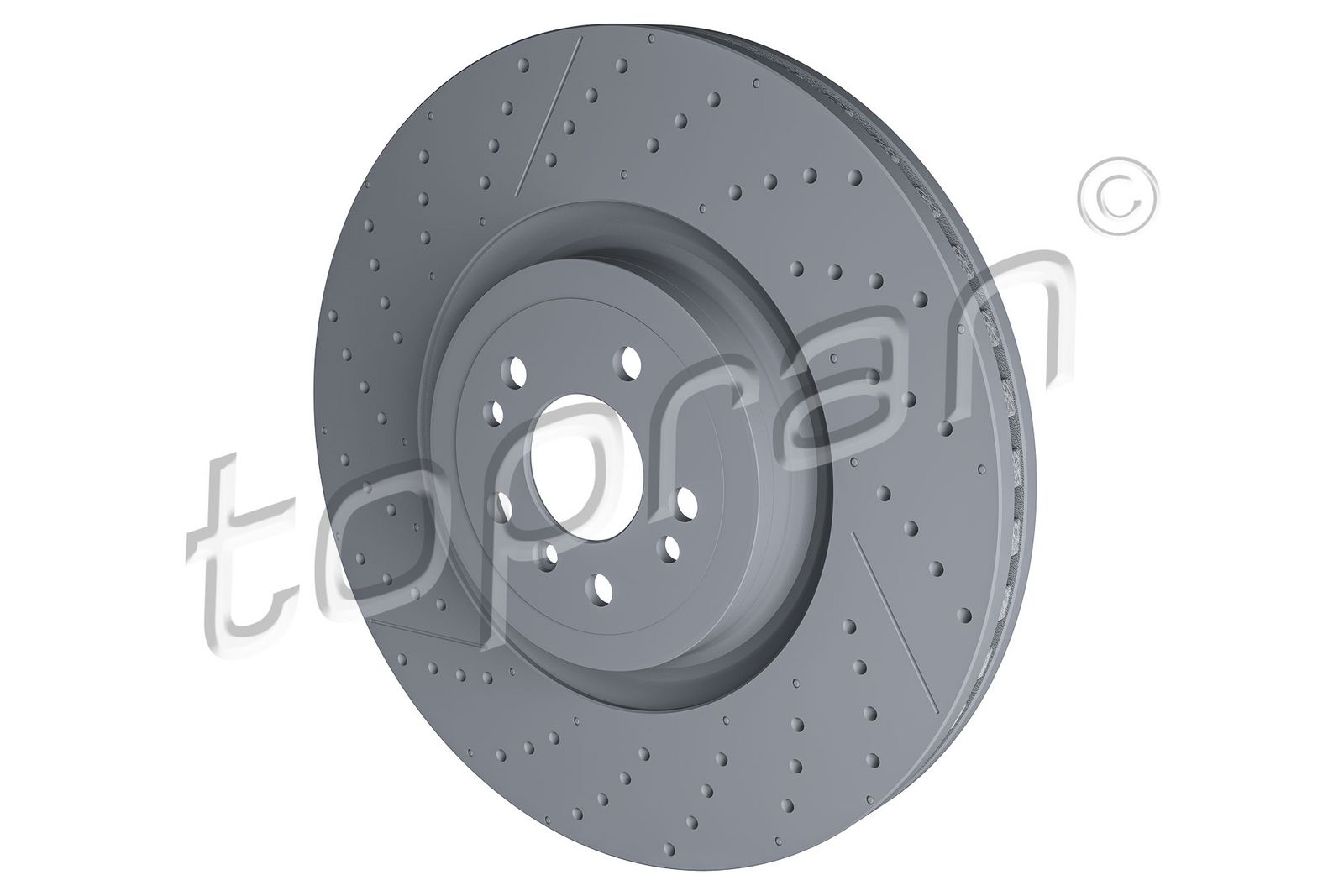 Disc frana TOPRAN COATED 409 322
