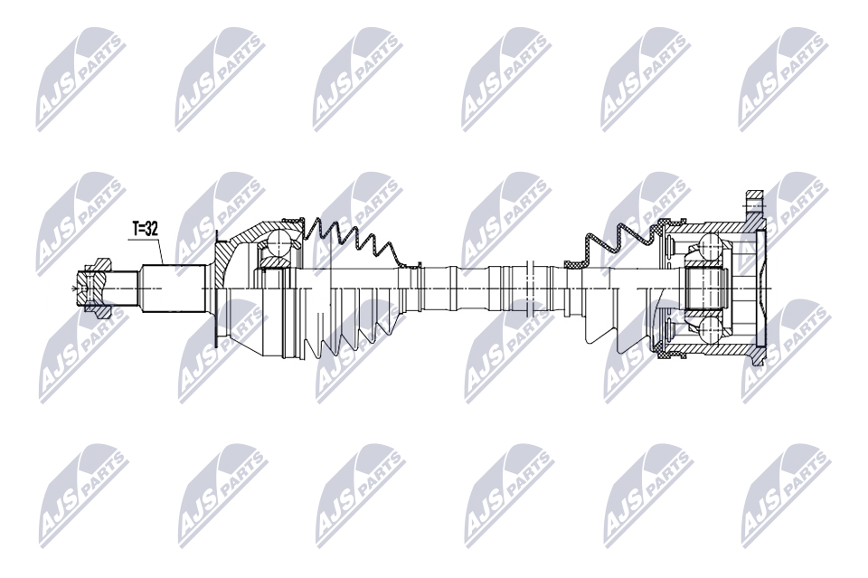 Приводной вал