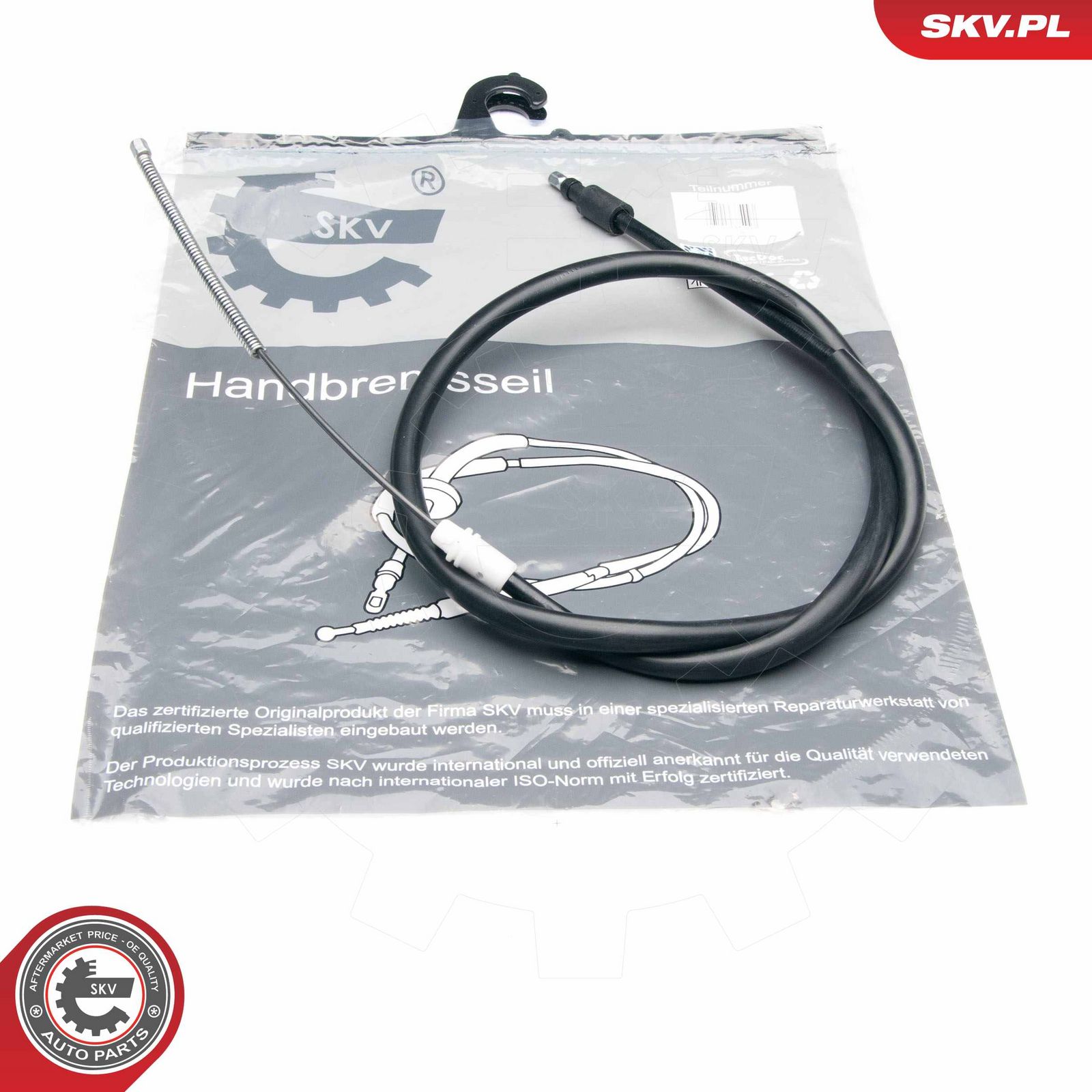 Cablu, frana de parcare ESEN SKV 25SKV024