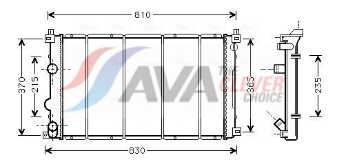 Radiateur, refroidissement du moteur