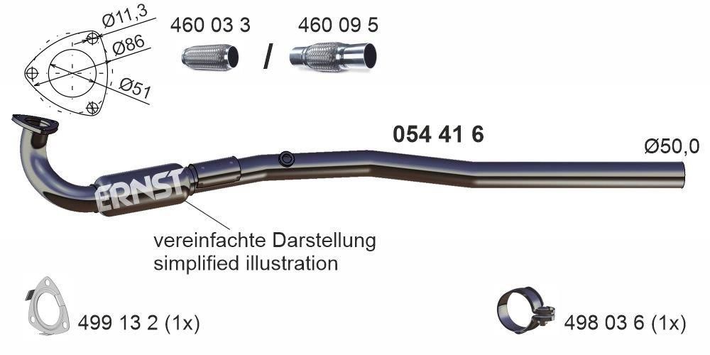 Racord evacuare ERNST 054416