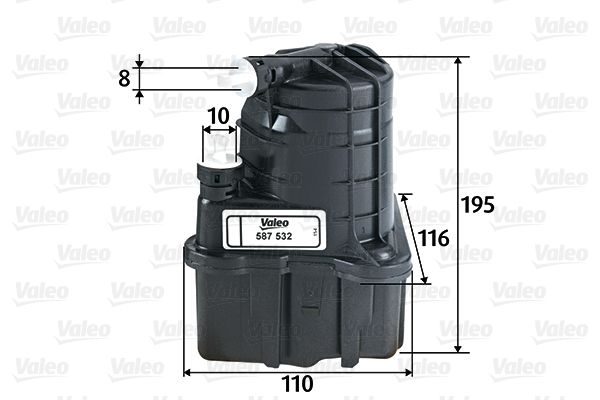 Filtr paliwa VALEO 587532