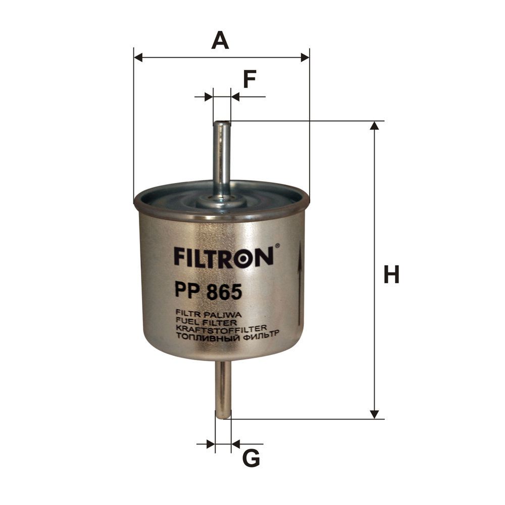 Levně Palivový filtr FILTRON PP 865