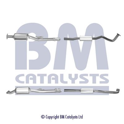 Filtr sadzy / filtr cząstek stałych, układ wydechowy BM CATALYSTS BM11176H