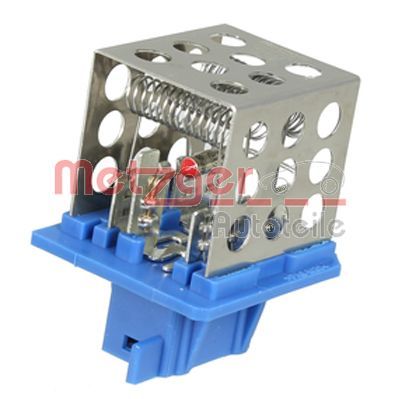 Opornik, wentylator wewnętrzny METZGER AUTOTEILE 0917112
