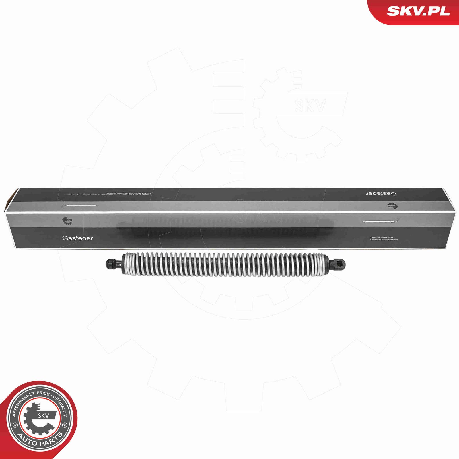 Газовая пружина, крышка багажник