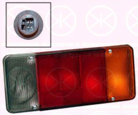 Lampa tylna zespolona KLOKKERHOLM 20960702