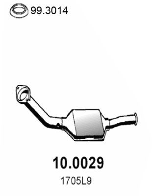 Katalizator ASSO 10.0029