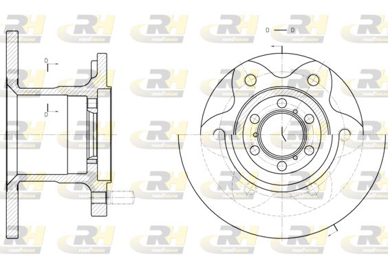 Tarcza hamulcowa ROADHOUSE 6290.00