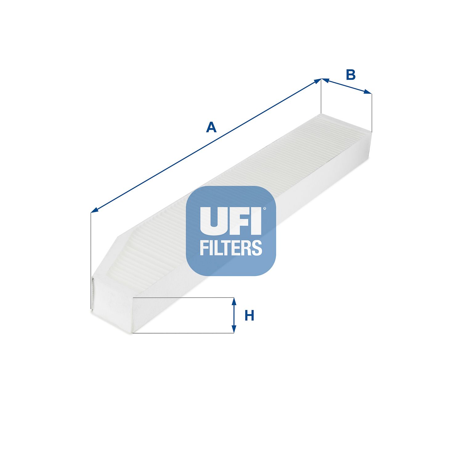 Filtr, vzduch v interiéru UFI 53.257.00