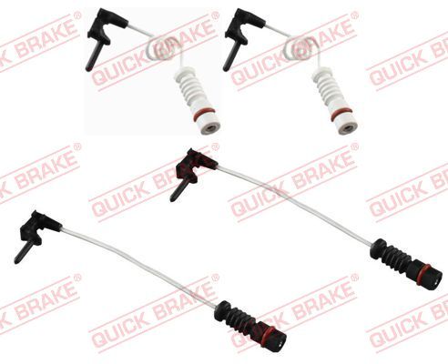 Výstražný kontakt, opotřebení obložení QUICK BRAKE WS 0301 A