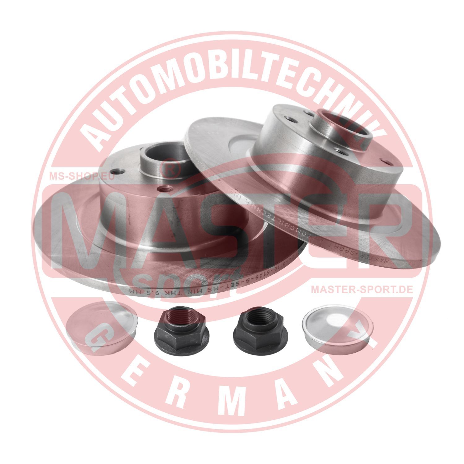 Tarcza hamulcowa MASTER-SPORT GERMANY 2401106126B-SET-MS