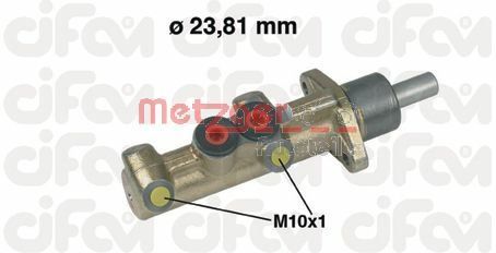Pompa centrala, frana METZGER 202-298