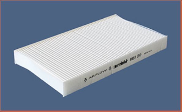 Filtr, wentylacja przestrzeni pasażerskiej MISFAT HB120