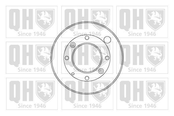 Bęben hamulcowy QUINTON HAZELL BDR555