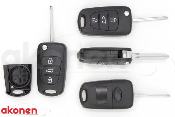 Carcasă, cheie auto B CAR 004KI008