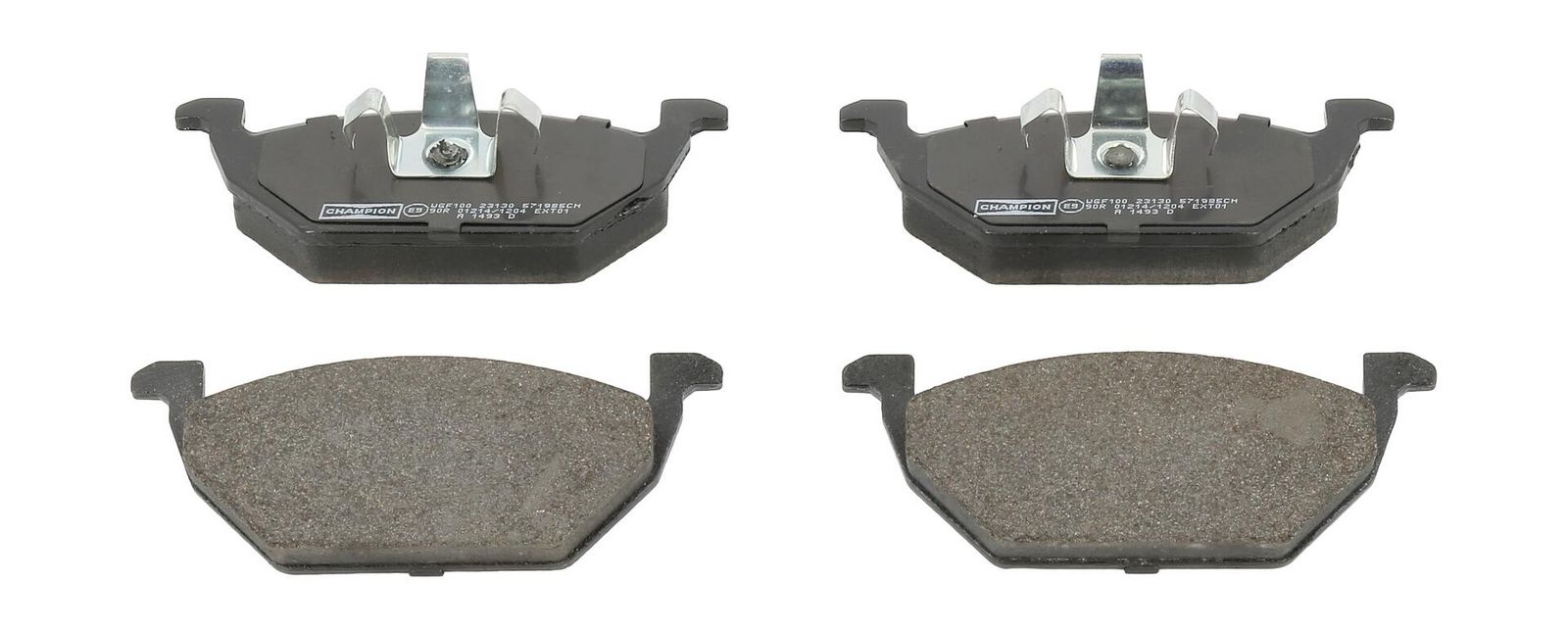 set placute frana,frana disc CHAMPION 571985CH