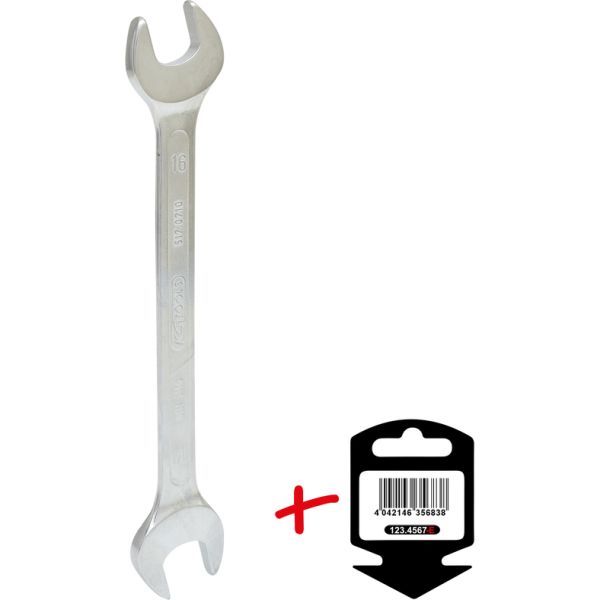 Dvojitý-vidlicový klíč KS TOOLS 517.0710-E