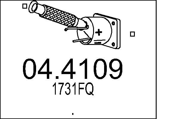 Katalizator MTS 04.4109