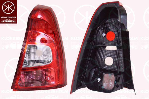Lampa tylna zespolona KLOKKERHOLM 13010716