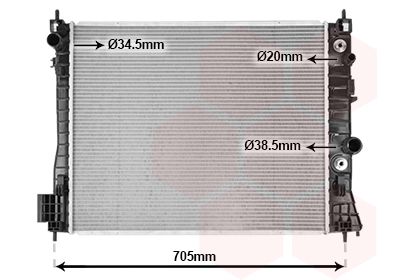 Radiateur, refroidissement du moteur