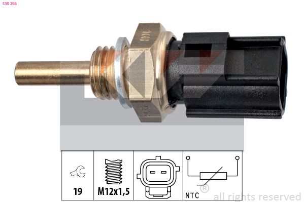 Czujnik, temperatura płynu chłodzącego KW 530 298