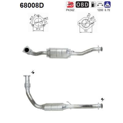 Katalizator AS 68008D