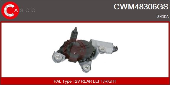 Motor stěračů CASCO CWM48306GS