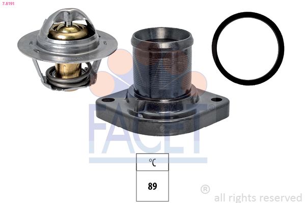 termostat,lichid racire FACET Made in Italy - OE Equivalent 7.8191
