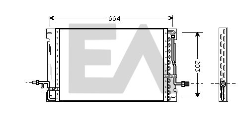 V95-62-0007 CONDENSEUR, CLIMATISATI