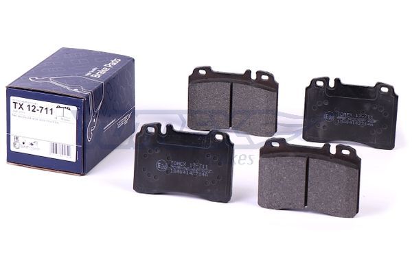 Levně Sada brzdových destiček, kotoučová brzda TOMEX Brakes TX 12-711