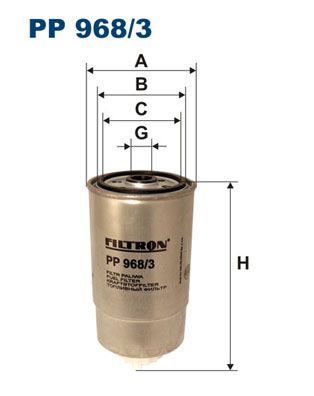 Palivový filtr FILTRON PP 968/3