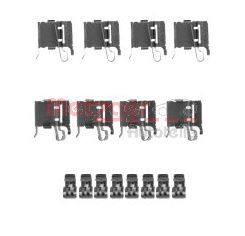 Set accesorii, placute frana METZGER 109-1748