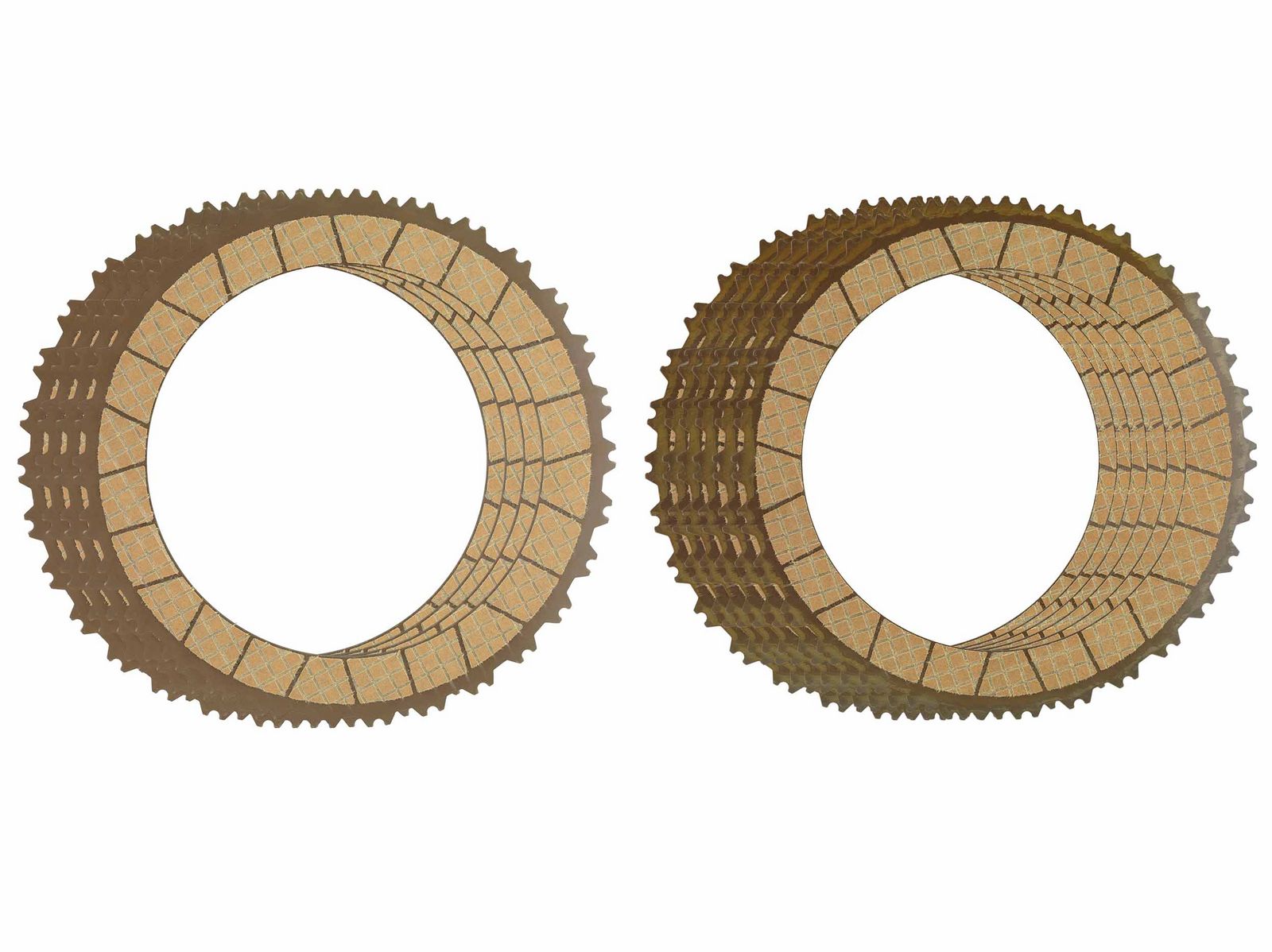 Jeu disques garniture, embrayage multidisque (boîte aut.)