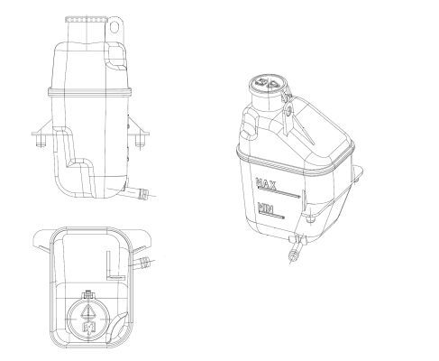 Vase d'expansion, liquide de refroidissement