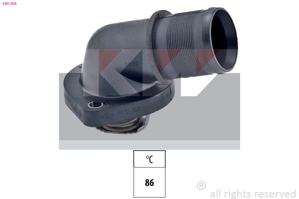 Termostat, środek chłodzący KW 580 308