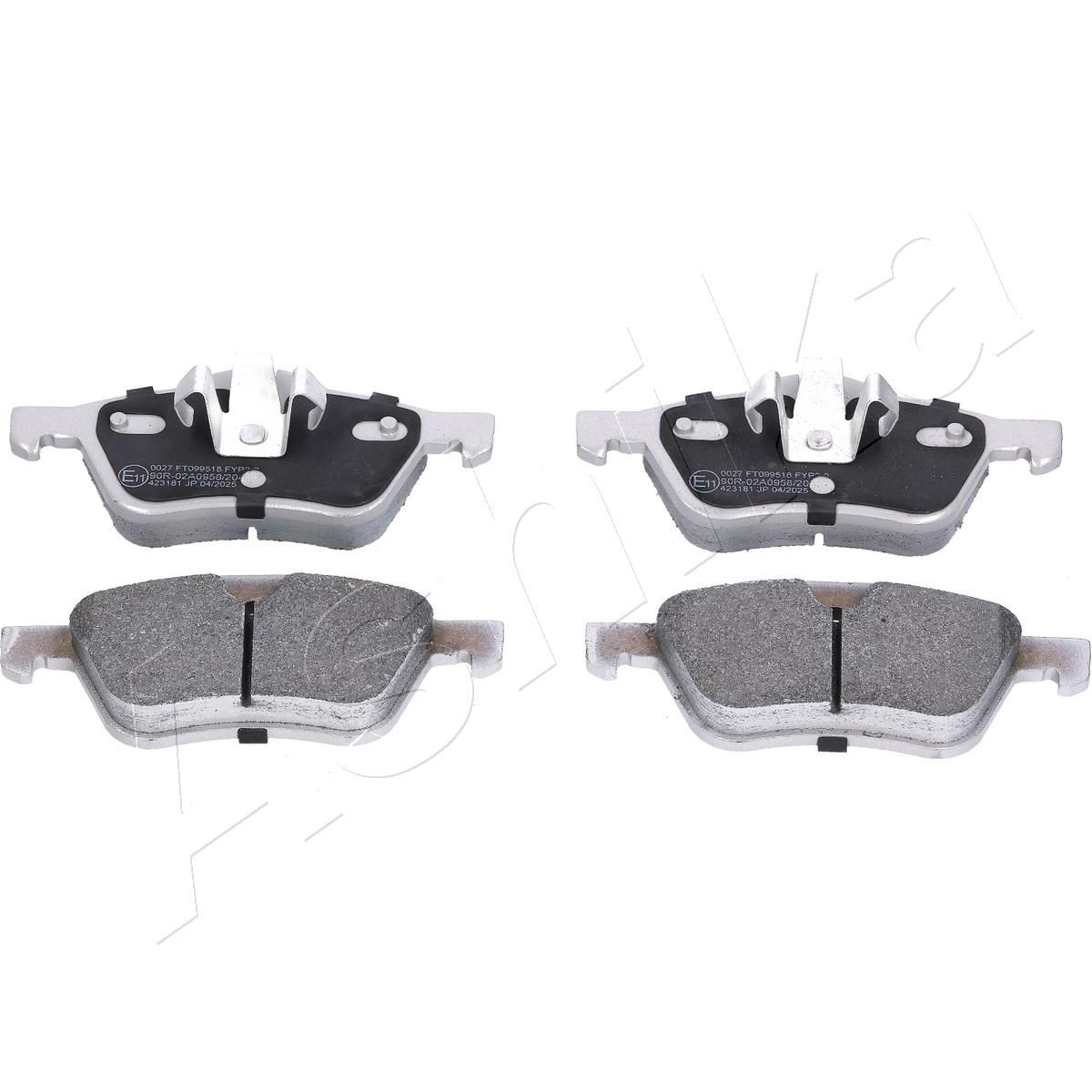 Комплект тормозных колодок, дисковый тормоз