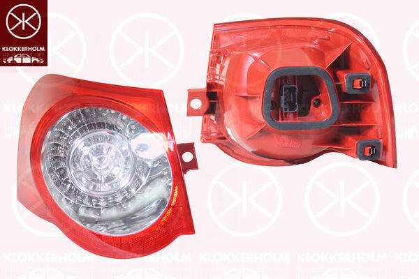 Lampa tylna zespolona KLOKKERHOLM 95400725A1