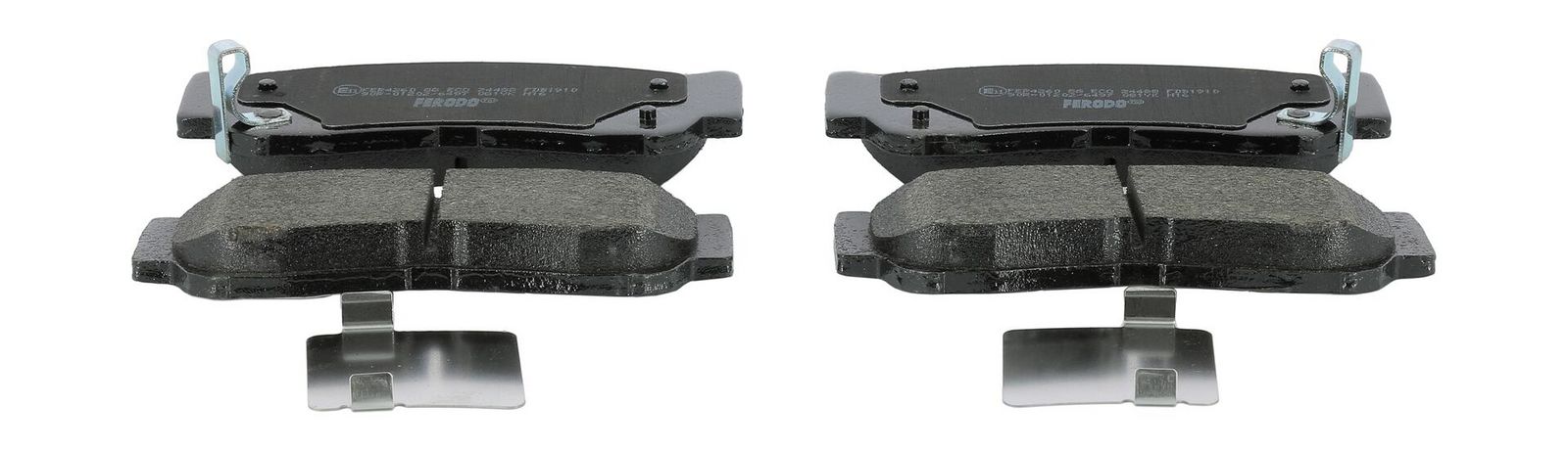 set placute frana,frana disc FERODO PREMIER ECO FRICTION FDB1910