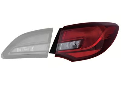 Lampa tylna zespolona VAN WEZEL 3725932