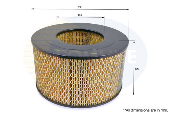 Filtr powietrza COMLINE CTY12071