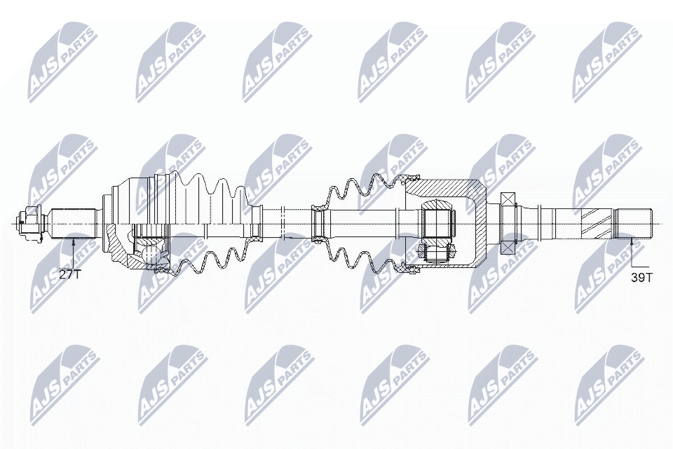 Wał napędowy NTY NPW-RE-150