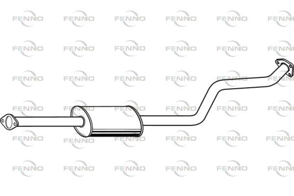 Tłumik środkowy FENNO P3847