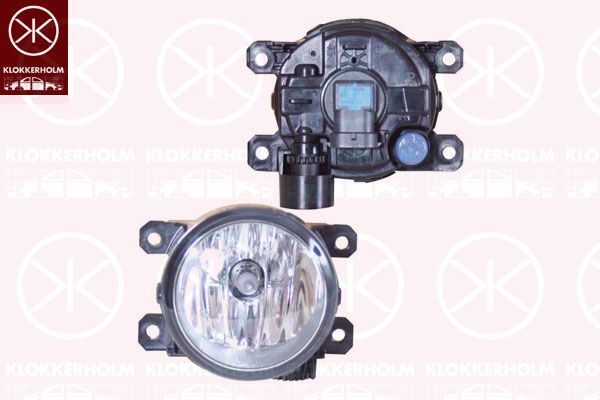 Reflektor przeciwmgłowy KLOKKERHOLM 05390280A1