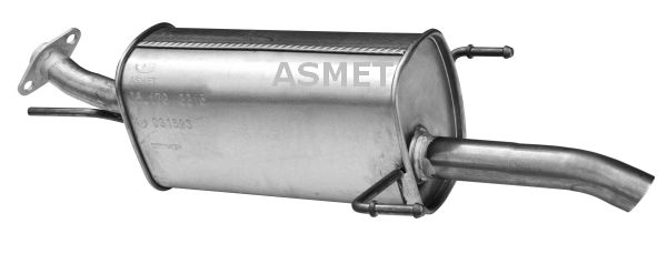 Zadní tlumič výfuku ASMET 05.173