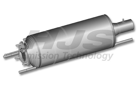 Filtr sadzy / filtr cząstek stałych, układ wydechowy hjs 93 14 5001 HJS 5850177