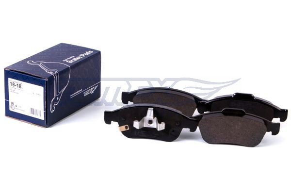 Levně Sada brzdových destiček, kotoučová brzda TOMEX Brakes 18-18